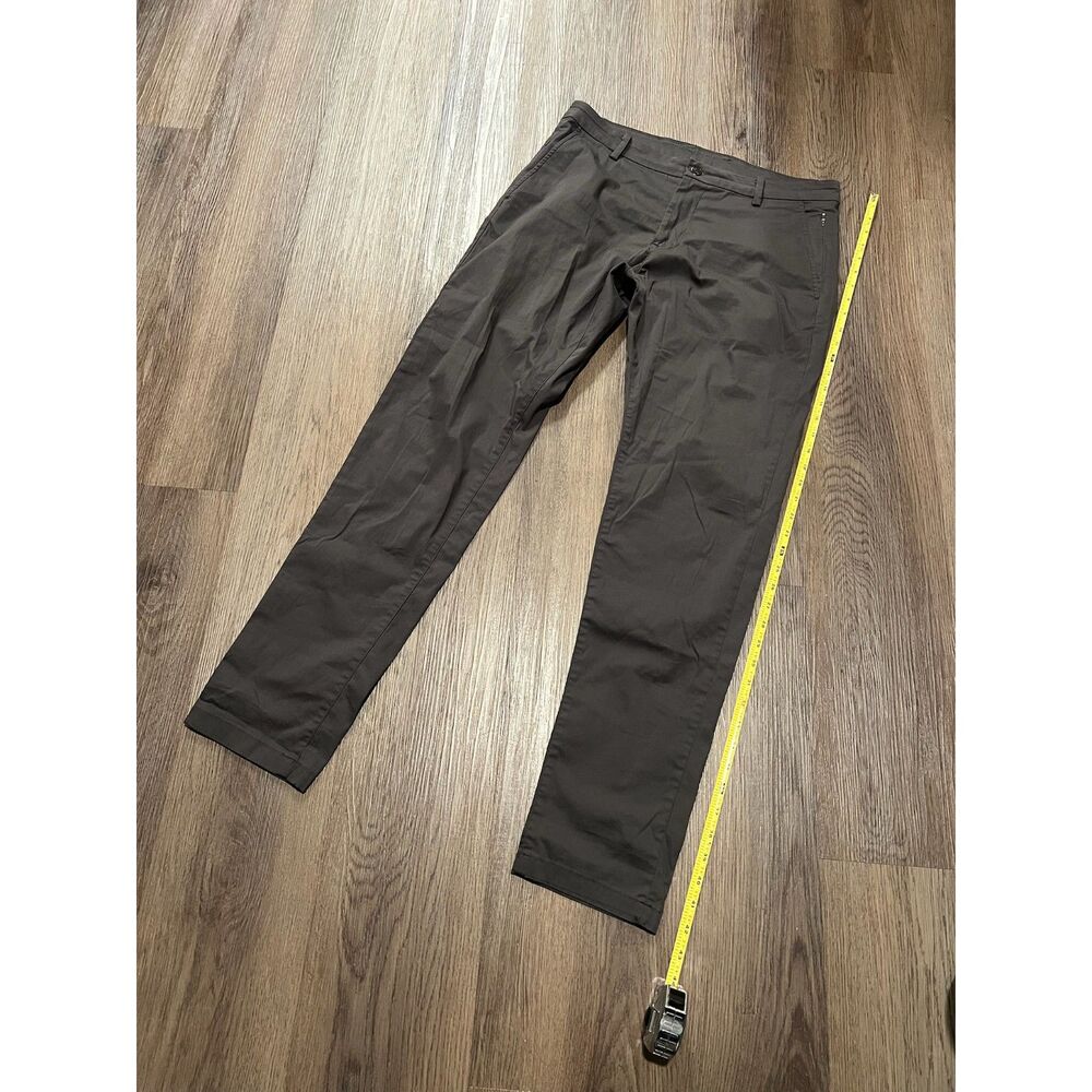 Birddogs Mens Golf Chino Pants Dark Brown Size 34x34